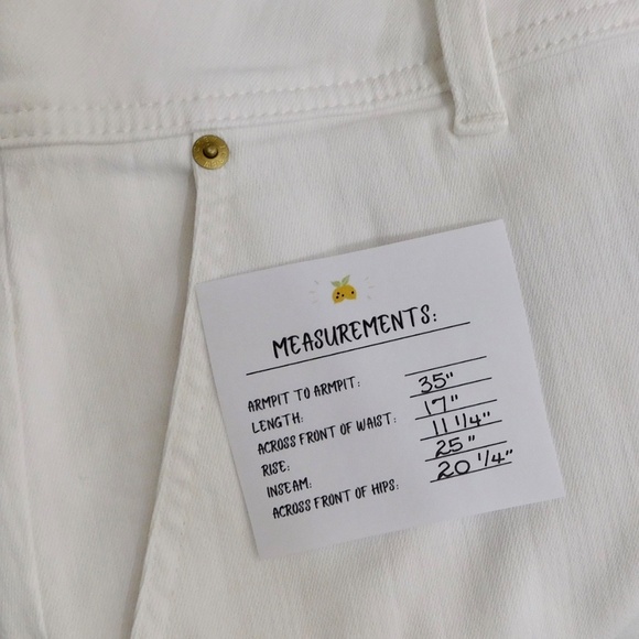 NWT!! J. CREW Slim Wide Jeans Stacked Buttons Solid White Size 30 Petite 30P - Picture 16 of 16